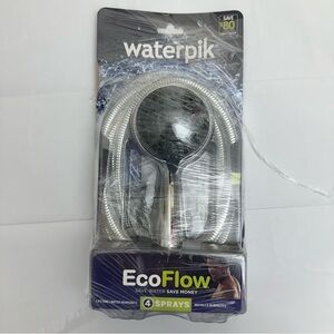Waterpik ETC-443E EcoFlow Chrome 4 settings Showerhead 1.8 gpm